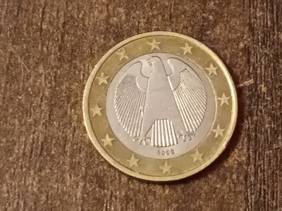 C50 - Moneda foarte veche - 1 euro - Germania - 2002J foto