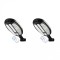 Комплект 2 соларни лампи 100 LED SMD, 30W, сензор за движение, дистанционно управление, 3 режима на светене, бутон ON/OFF