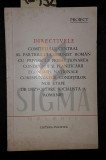 DIRECTIVELE COMITETULUI CENTRAL AL PARTIDULUI COMUNIST ROMAN