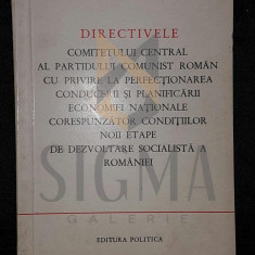 DIRECTIVELE COMITETULUI CENTRAL AL PARTIDULUI COMUNIST ROMAN