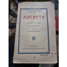 Macbeth - William Shakespeare (tragedie in 5 acte)