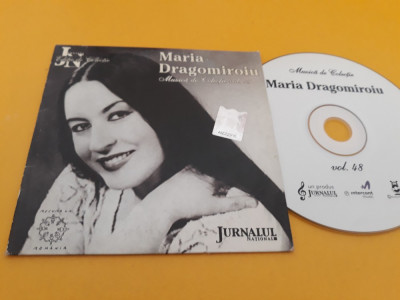 CD MARIA DRAGOMIROIU COLECTIE JURNALUL NATIONAL foto