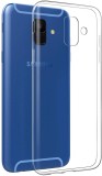 Husa Transparenta Silicon Samsung Galaxy A6 2018, Glomax Perfect Fit, Anti-soc, Anti-zgarieturi