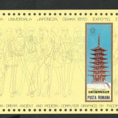 EROARE 1970 LP 721 "Expo '70 Osaka" MNH - apostrof la serie , cifra ,, 6 ''