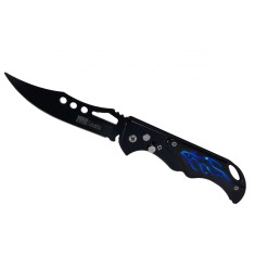Briceag de vanatoare IdeallStore&reg;, Fire Blade, flacari albastre