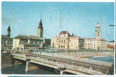 CPI B 11674 CARTE POSTALA - ORADEA. POD PESTE CRISUL REPEDE foto