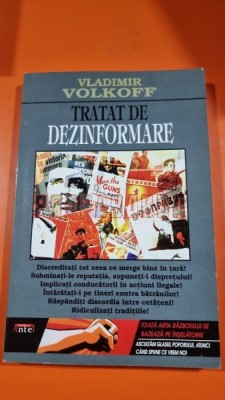 TRATAT DE DEZINFORMARE - VLADIMIR VOLKOFF foto