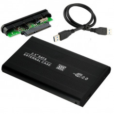 Rack metalic extern USB 2.0 pentru HDD 2.5 SATA foto