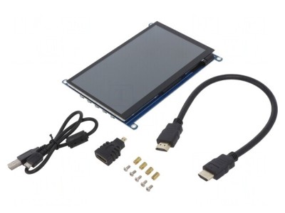 QLED 7 Inch Display 1024x600 HDMI foto