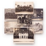 Militari și demnitari, colecție de șapte fotografii de epocă, cca. 1919, atelier Dekany Fenykepesz