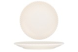 Rinart Farfurie pentru cină - Punto - Porţelan - 25 cm - set de 6