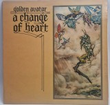 Golden Avatar - A Change Of Heart NM / NM vinil LP disc art rock Sudarshan UK 1976