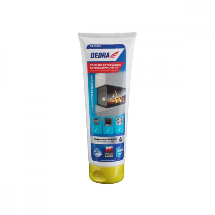 Crema pentru curatarea sticlei semineului 250ml Dedra