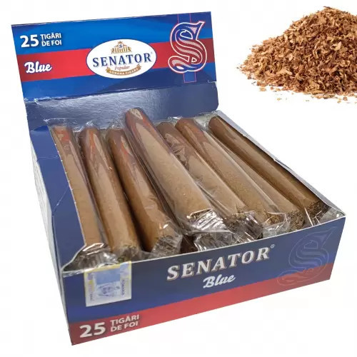 Tigari de foi /tutun Senator Popular 225g (25)