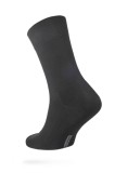 Șosete bumbac cu talpa flaușată, DiWaRi Comfort 000, Negru, 23 (38-39)