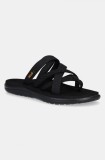 Teva slapi Voya Zillesa femei, culoarea negru, cu toc plat, 1117032