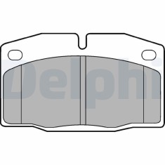DELPHI LP415 set placute frana,frana disc foto