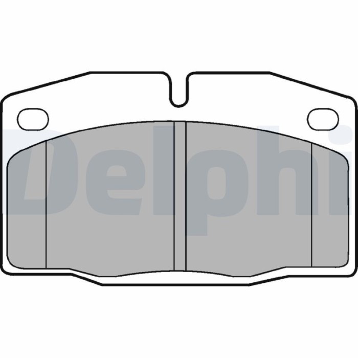 DELPHI LP415 set placute frana,frana disc