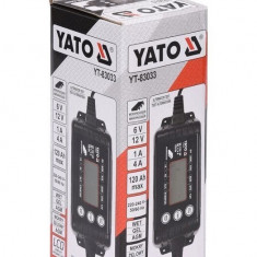 Redresor Baterie Digital Yato 6/12V, 1/4A, 120Ah YT-83033