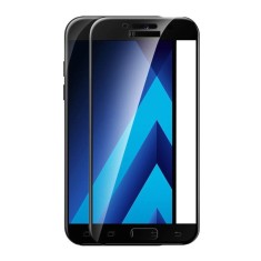 Folie Sticla Tempered Glass Samsung A3 2017 a320 Black 3D Fullcover