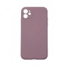 Husa protectie flippy compatibila cu apple iphone 12 mini liquid silicone case mov