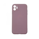 Husa protectie flippy compatibila cu huawei y7 2019 liquid silicone case mov