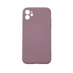 Husa protectie Flippy compatibila cu Huawei Y7 2019 Liquid Silicone Case Mov foto