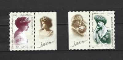 ROMANIA 2008-ZIUA MARCII, REGINA MARIA A ROMANIEI, VINIETA 3, MNH - 1815d foto