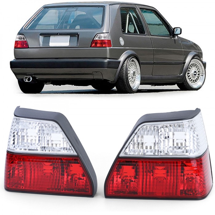Stop stopuri triple VW Golf 2 MK2 rosu clar NOU