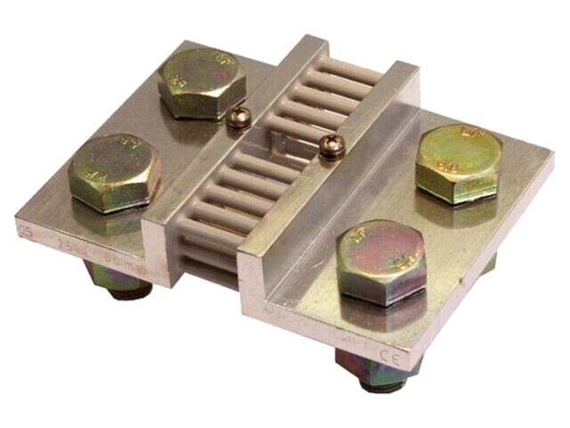 Şunt curent 20A LUMEL Clasa 0,2 50mV pentru şină DIN B4 05020A0A01A1M0