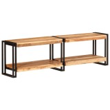 Cumpara ieftin Dulap TV, 140x30x40 cm, lemn masiv de acacia