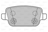 VALEO 301935 FIRST set placute frana,frana disc
