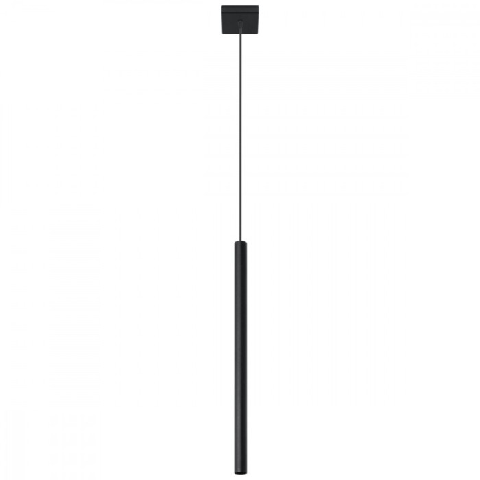 Lampă suspendată PASTELO 1 negru, Sollux Lighting