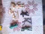 Lot 5 figurine Jucarii Plastic Perioada comunista