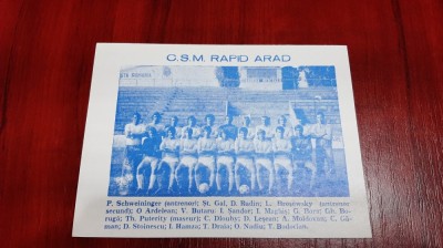 Foto Rapid Arad 1982 foto