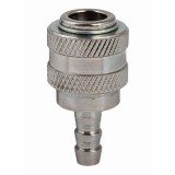 Cupla rapida pentru aer 1/4, d10 mm, din otel nichelat Raider
