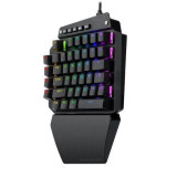 Cumpara ieftin Tastatura gaming One-hand Redragon Ida neagra iluminare RGB