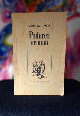 Carte - Padurea nebuna - Zaharia Stancu ( Editura pentru literatura 1963 ) foto