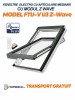 FAKRO FEREASTRĂ ELECTRO CU ARTICULARE MEDIANĂ, CU MODUL Z-WAVE MODEL FTU-V U3 Z-Wave