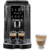 Espressor automat De&rsquo;Longhi Magnifica Start ECAM 220.22.GB, 1450 W, 1.8 l, 15 bar, sistem de spumare lapte manual, negru/ gri