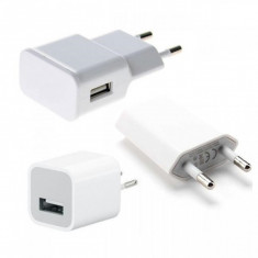 Adaptor 220V pentru Incarcatoare USB 1000mAh foto