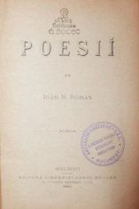 POESII - IOAN N . ROMAN foto