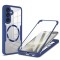Husa pentru Samsung Galaxy S25 Plus + Folie - Techsuit ColorVerse 360 MagSafe Series - Blue