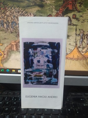 Eugenia Hagiu Andrei, pliant de prezentare, 1999, fotografii color foto
