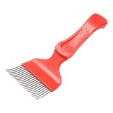 Furculita de descapacit din inox cu maner ergonomic din plastic, 205 mm