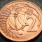 Moneda exotica 2 CENTI - NOUA ZEELANDA, anul 1972 * cod 4657