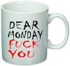 Cana alba personalizata &quot;Dear Monday&quot;, INOVATIX&reg;. 330ml, Oem