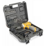 Masina de gaurit cu acumulator 1400rpm, Powermat PM-WA-12V-1.5AT-LCD