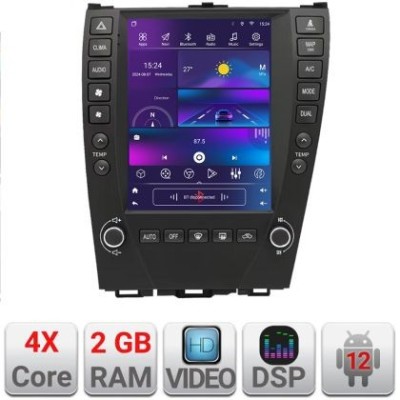 Navigatie Lexus ES 2009-2012 Edonav Tesla Qled 9.7&amp;quot;,Quad core,2Gb RAM,32Gb Hdd,DSP,Carplay,Android Auto,Bluetooth CarStore Technology foto