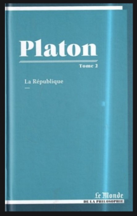 La Republique/ Platon 700p editie cartonata in franceza